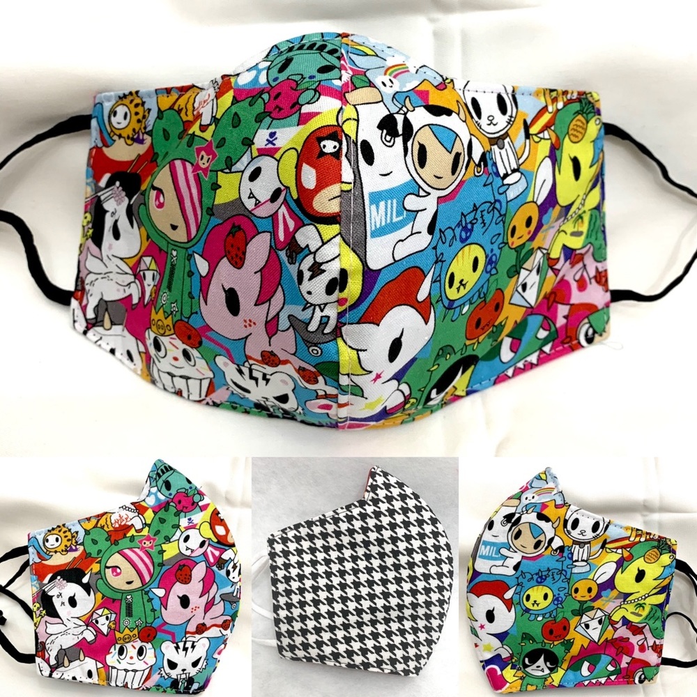 TOKIDOKI face mask with filter